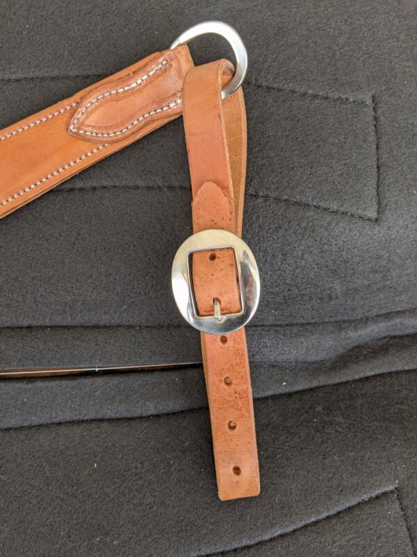 Wide Leather Breast Collar - Image 3